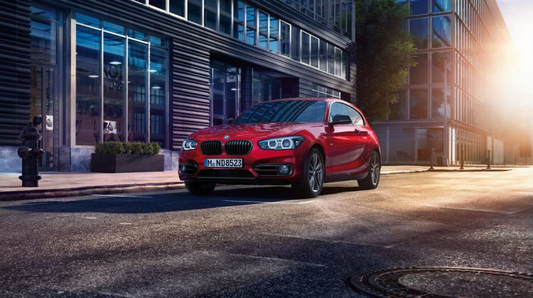alquiler de BMW serie 1 rojo en Sixt