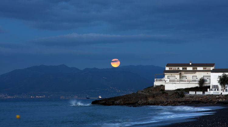 atardecer en malaga