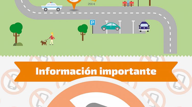 Las multas de tráfico más frecuentes en España