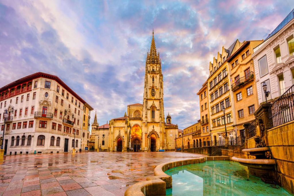 Oviedo, capital del Principado de Asturias.