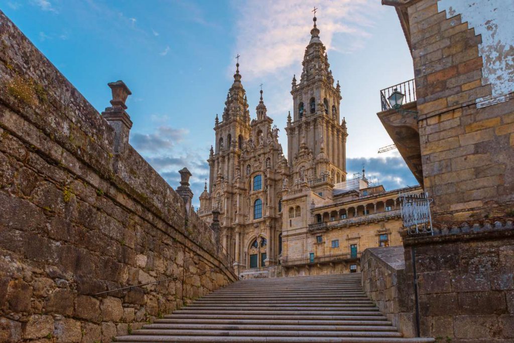 Santiago de Compostela, capital de Galicia.