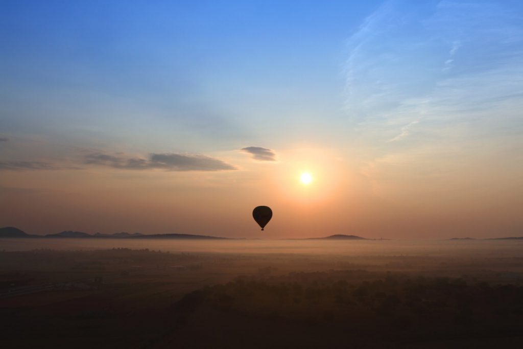 Explorar Mallorca en globo.