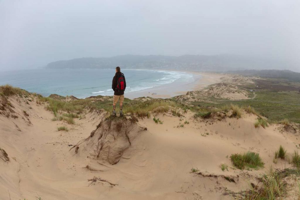 Senderismo por la costa gallega