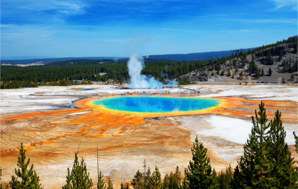 Parque cacional de Yellowstone.